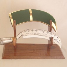 Khurmi aluminum handle with velvet cover